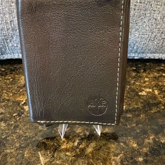 Timberland Other - Timberland Men's Black Trifold Leather Wallet